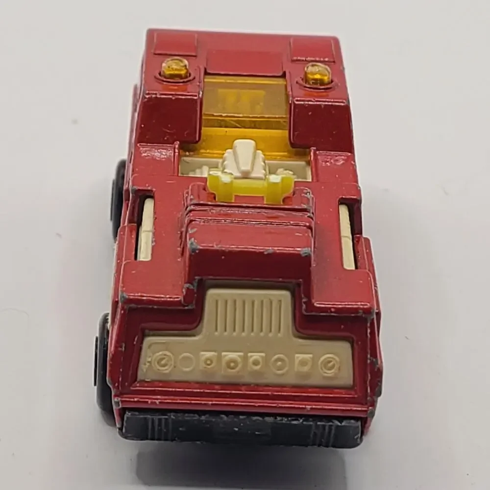Vintage 1975 MATCHBOX Superfast Blaze Buster Diecast Firefighter. England